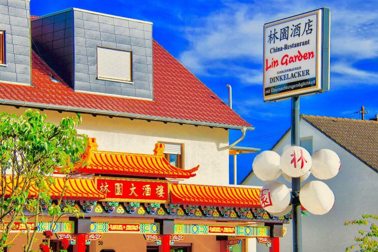 Gaststaette Lin Garden 호텔 Untergruppenbach 외부 사진